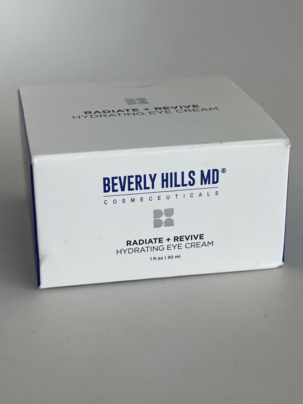 NIB Beverly Hills MD Radiate + Revive Hydrating Eye Cream 1 oz 30 ml NEW